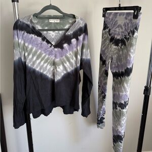 Electric & Rose Green and Black Set